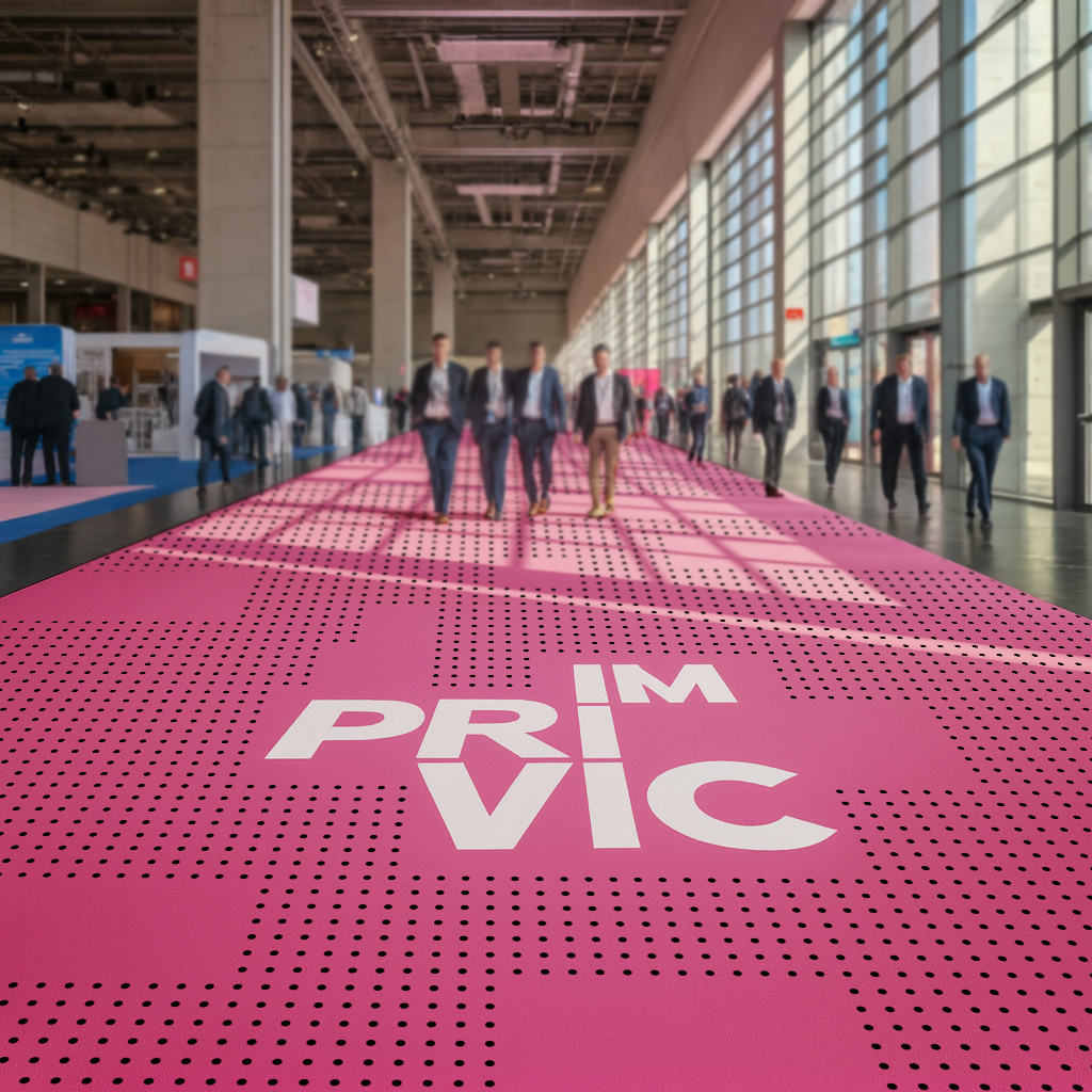 Moqueta ferial para stands, ferias y eventos.